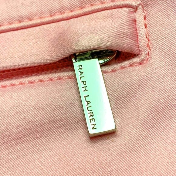 Ralph‎ Lauren Golf Pink Cotton Blend Straight Leg Ankle Pant - Picture 6 of 13